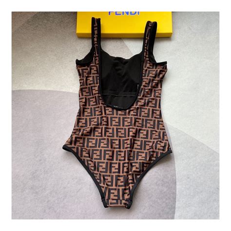 fendi bathing suit one piece|fendi high waisted bikini.